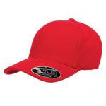 Flexfit-110P-Cool-Dry-Cap-Red