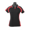 Aussie-Pacific-Murray-Lady-Polo-Black-Red