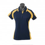 Aussie-Pacific-Murray-Lady-Polo-Navy-Gold