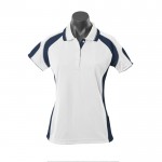 Aussie-Pacific-Murray-Lady-Polo-White-Navy