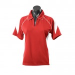Aussie-Pacific-Premier-Lady-Polo-Red-White