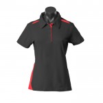 Aussie-Pacific-Paterson-Lady-Polo-Black-Red