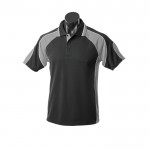 Aussie-Pacific-Murray-Kids-Polo-Black-Ashe-Front
