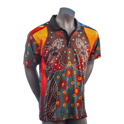 37555-Indigenous-Mens-Spirit-Polo-Front