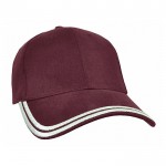 Grace-HBC-Double-Piping-Cap-Maroon-White