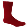 Bamboo-Extra-Think-Sock-Burnt-Red