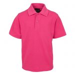 JBs-Kids-Polo-2kp-Hot-Pink_Front-View
