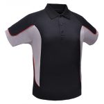 Corbel-Recyled-PET-polo-Short-Sleeve-Black-Red-Grey