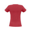 Ladies-Vibe-Scoop-Neck-Tee-Shirt-Red-Back