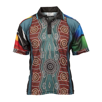 Indigenous-Mens-Polo-42896-front