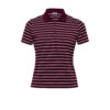 Fairway-Ladies-Striped-Gear-for-life-polo-Maroon-White