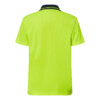 Workcraft Micromesh Hi Vis Polo Short Sleeve - Image 4